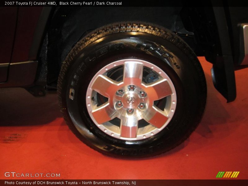 Black Cherry Pearl / Dark Charcoal 2007 Toyota FJ Cruiser 4WD