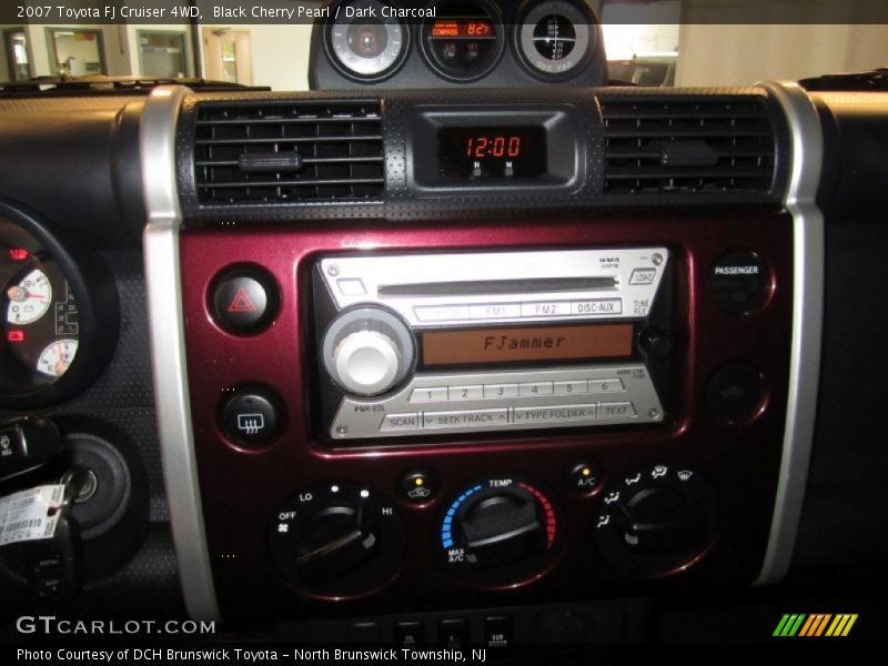 Black Cherry Pearl / Dark Charcoal 2007 Toyota FJ Cruiser 4WD