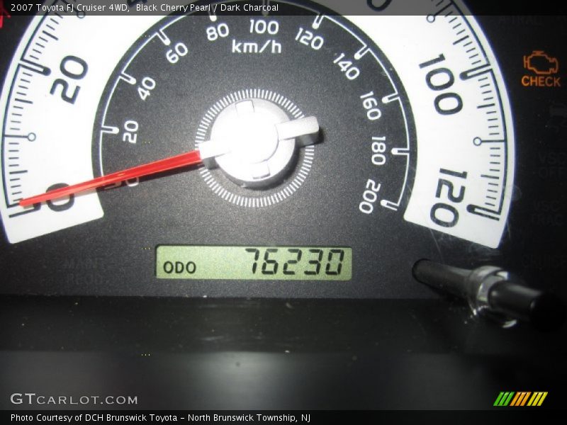 Black Cherry Pearl / Dark Charcoal 2007 Toyota FJ Cruiser 4WD