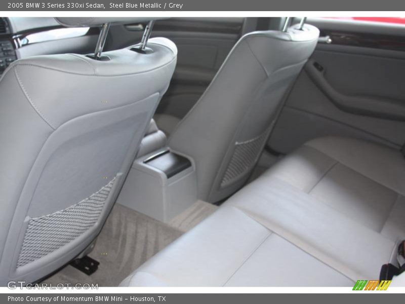 Steel Blue Metallic / Grey 2005 BMW 3 Series 330xi Sedan
