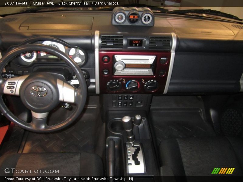 Black Cherry Pearl / Dark Charcoal 2007 Toyota FJ Cruiser 4WD