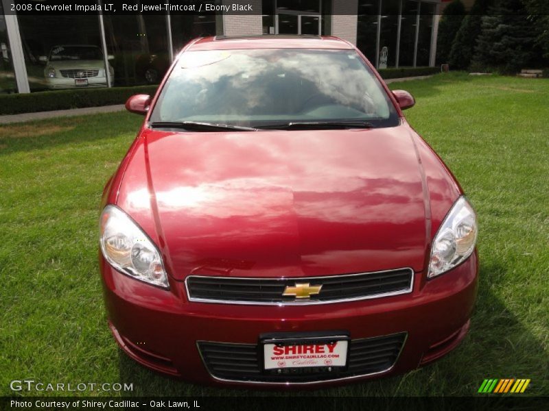 Red Jewel Tintcoat / Ebony Black 2008 Chevrolet Impala LT