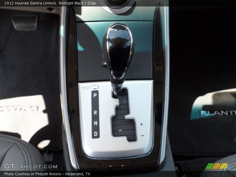  2012 Elantra Limited 6 Speed Shiftronic Automatic Shifter