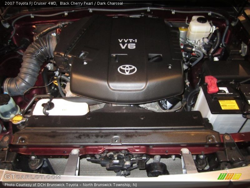 Black Cherry Pearl / Dark Charcoal 2007 Toyota FJ Cruiser 4WD