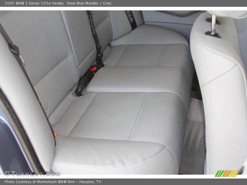 Steel Blue Metallic / Grey 2005 BMW 3 Series 330xi Sedan