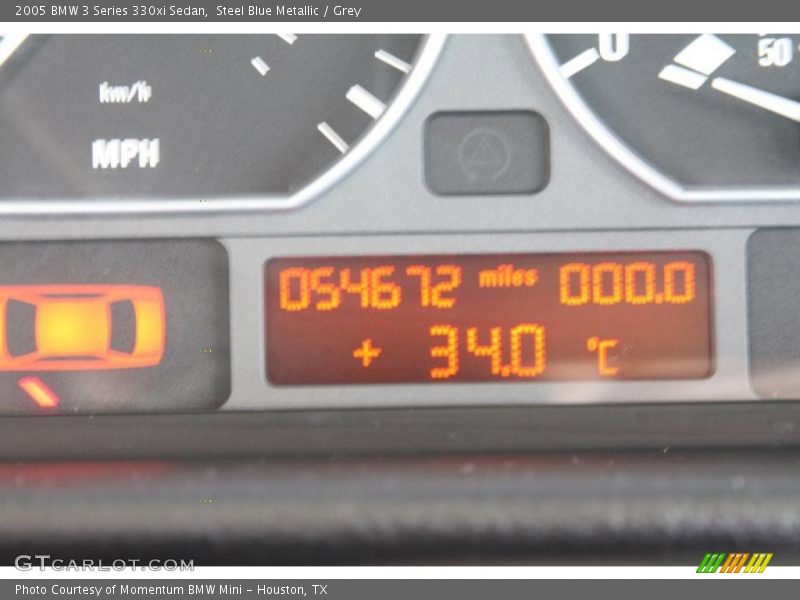 Steel Blue Metallic / Grey 2005 BMW 3 Series 330xi Sedan