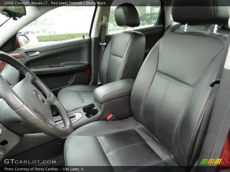 Red Jewel Tintcoat / Ebony Black 2008 Chevrolet Impala LT