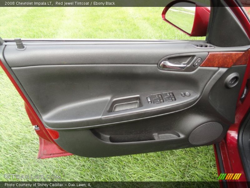 Red Jewel Tintcoat / Ebony Black 2008 Chevrolet Impala LT