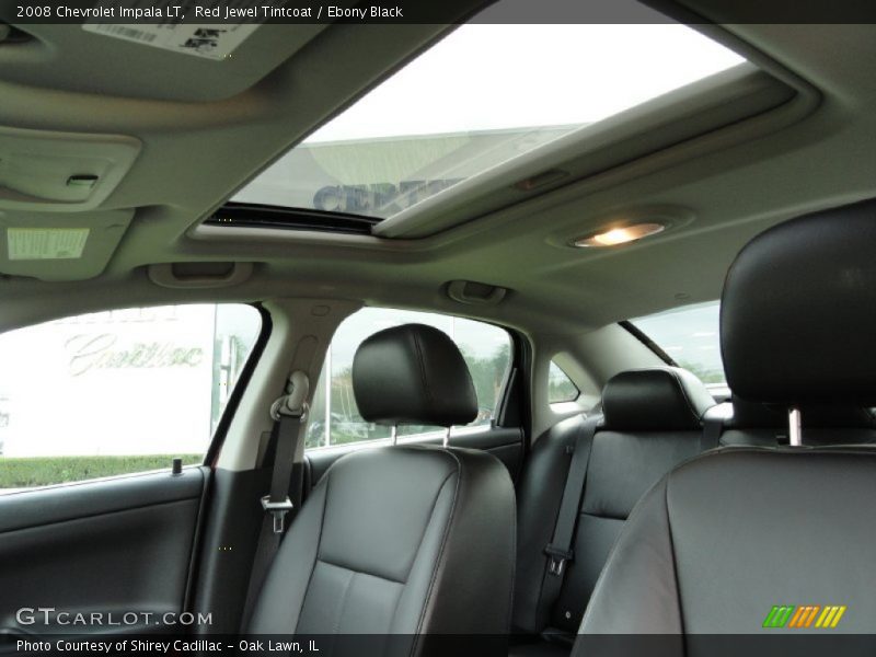 Red Jewel Tintcoat / Ebony Black 2008 Chevrolet Impala LT