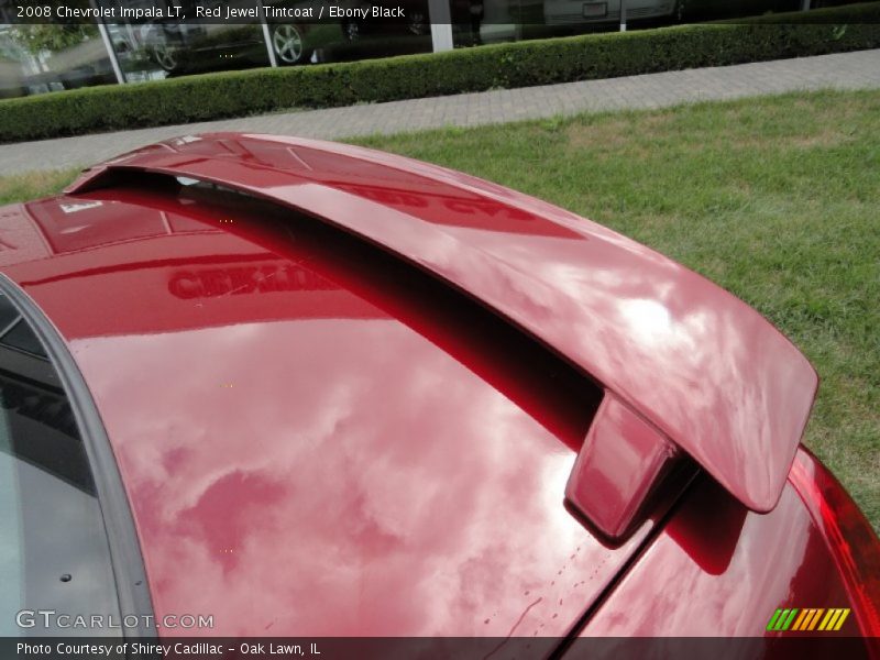 Red Jewel Tintcoat / Ebony Black 2008 Chevrolet Impala LT