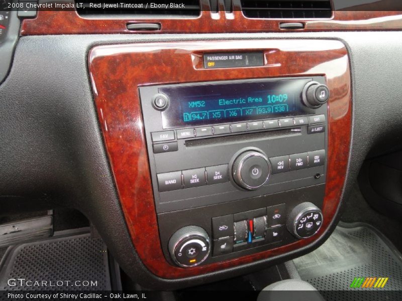 Red Jewel Tintcoat / Ebony Black 2008 Chevrolet Impala LT