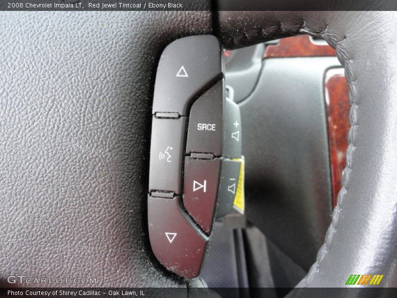 Red Jewel Tintcoat / Ebony Black 2008 Chevrolet Impala LT