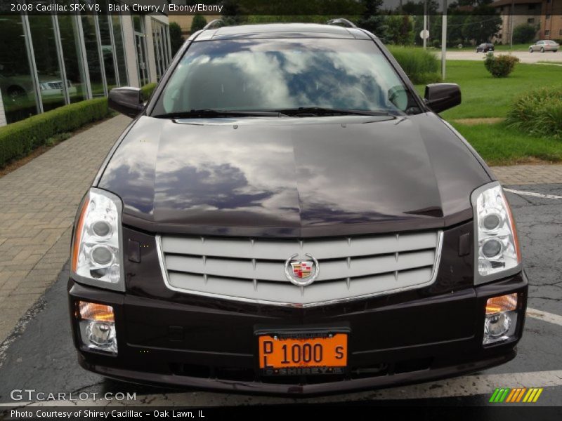 Black Cherry / Ebony/Ebony 2008 Cadillac SRX V8