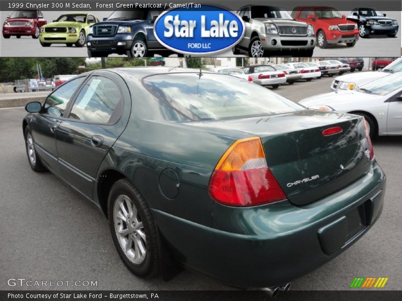 Forest Green Pearlcoat / Camel/Tan 1999 Chrysler 300 M Sedan