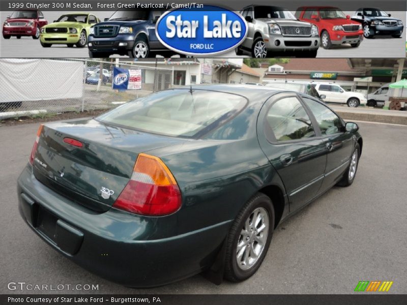 Forest Green Pearlcoat / Camel/Tan 1999 Chrysler 300 M Sedan