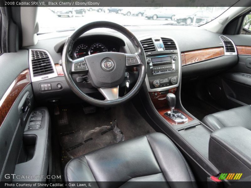 Ebony/Ebony Interior - 2008 SRX V8 