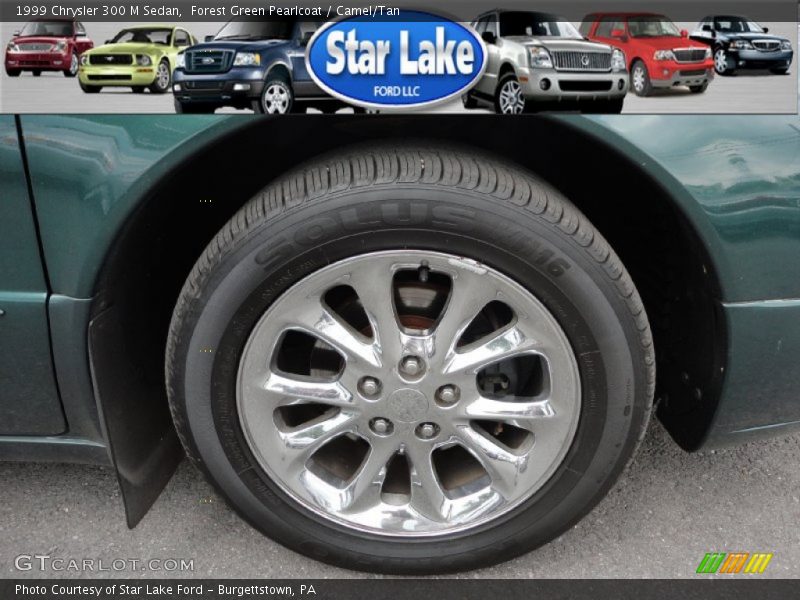 Forest Green Pearlcoat / Camel/Tan 1999 Chrysler 300 M Sedan