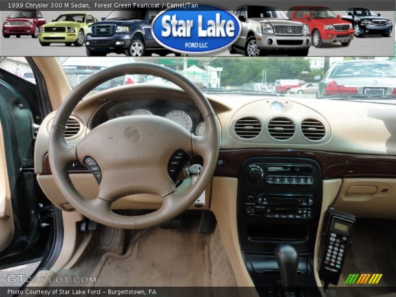 Forest Green Pearlcoat / Camel/Tan 1999 Chrysler 300 M Sedan