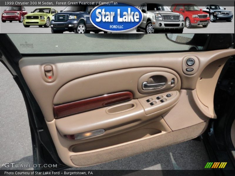 Forest Green Pearlcoat / Camel/Tan 1999 Chrysler 300 M Sedan