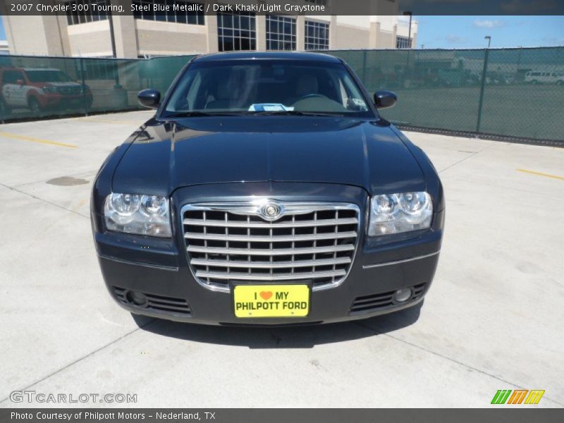 Steel Blue Metallic / Dark Khaki/Light Graystone 2007 Chrysler 300 Touring