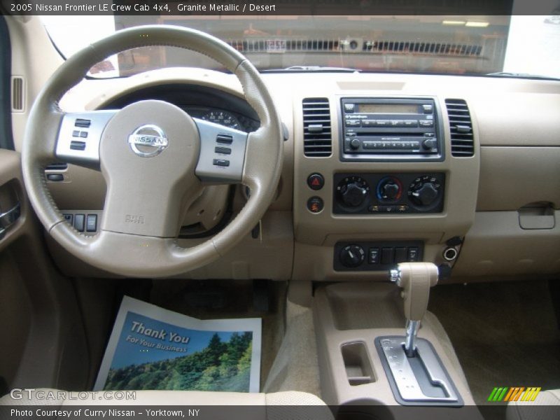 Granite Metallic / Desert 2005 Nissan Frontier LE Crew Cab 4x4