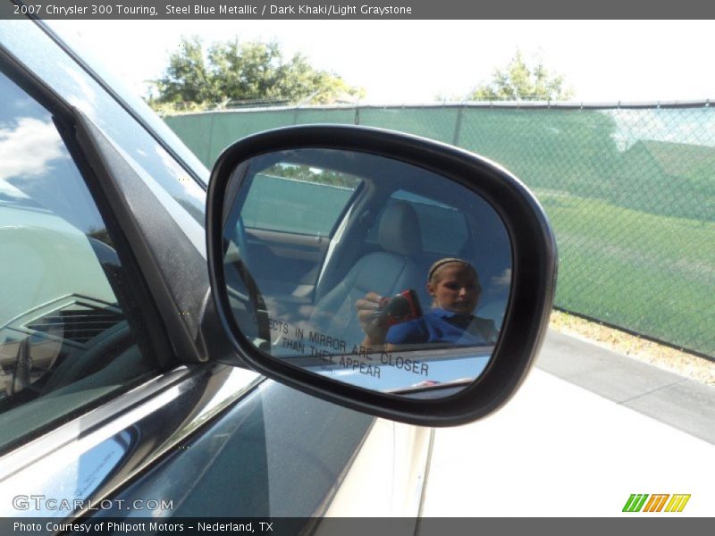 Steel Blue Metallic / Dark Khaki/Light Graystone 2007 Chrysler 300 Touring