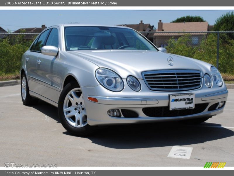 Brilliant Silver Metallic / Stone 2006 Mercedes-Benz E 350 Sedan