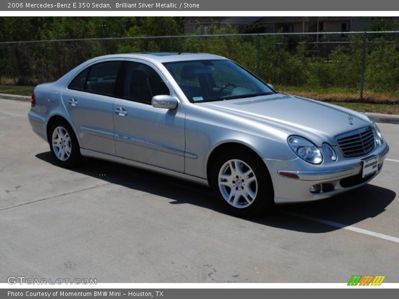 Brilliant Silver Metallic / Stone 2006 Mercedes-Benz E 350 Sedan