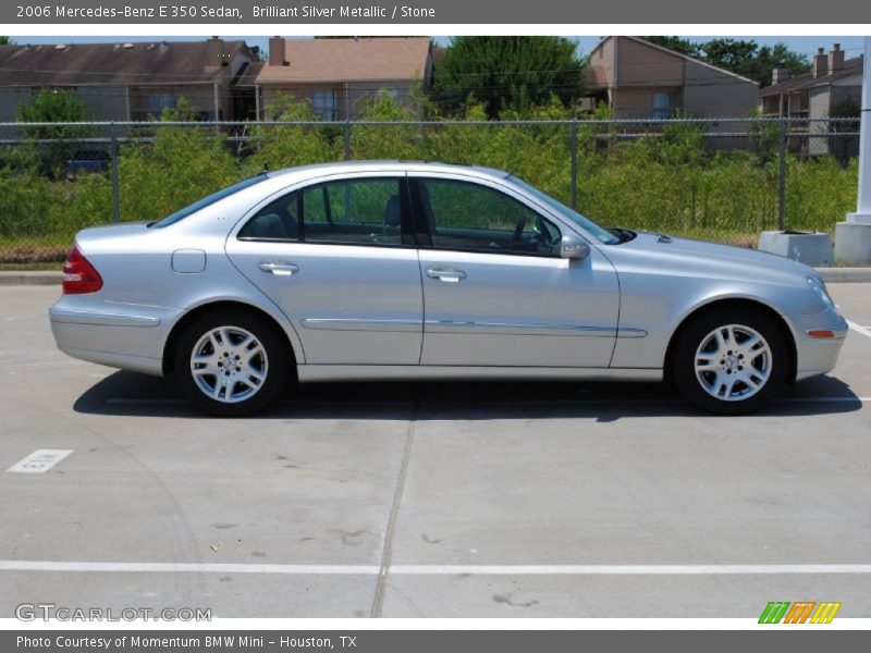 Brilliant Silver Metallic / Stone 2006 Mercedes-Benz E 350 Sedan