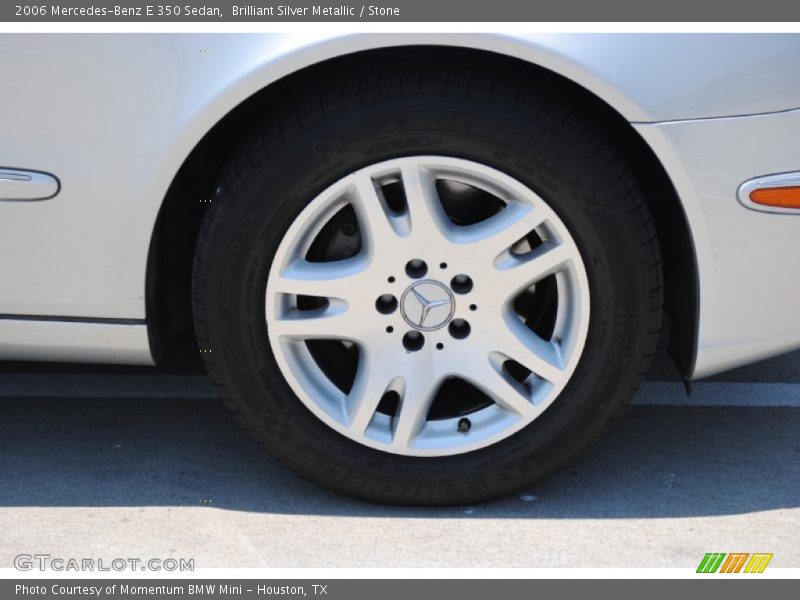 Brilliant Silver Metallic / Stone 2006 Mercedes-Benz E 350 Sedan