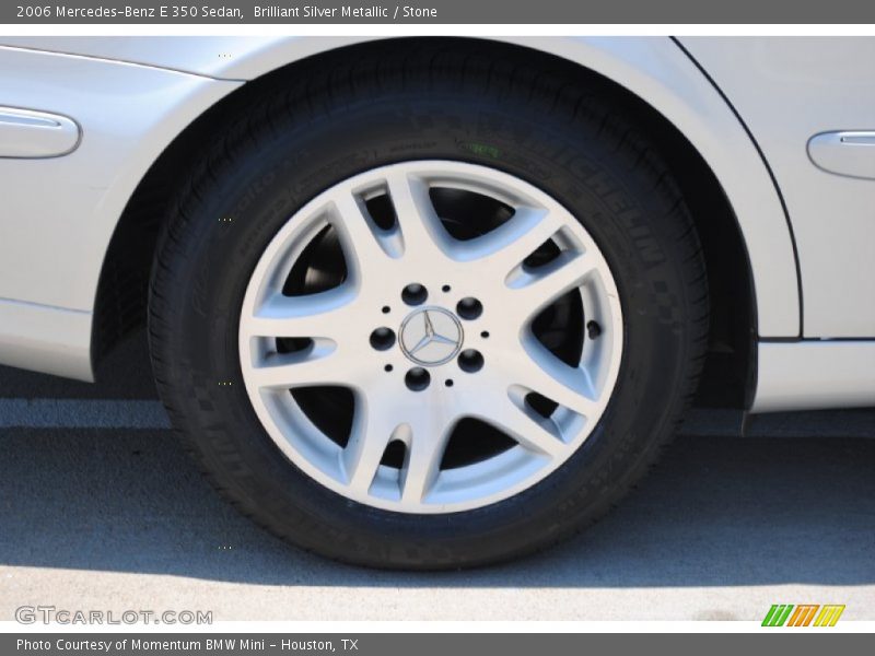 Brilliant Silver Metallic / Stone 2006 Mercedes-Benz E 350 Sedan