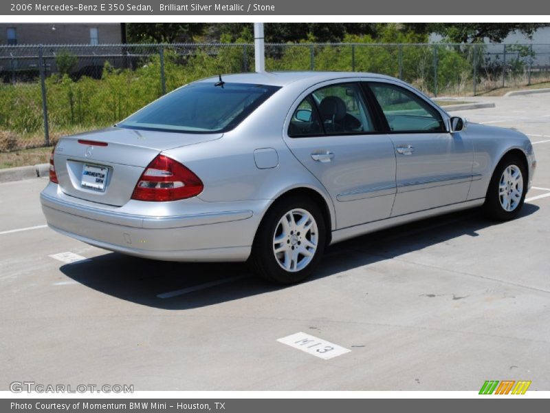 Brilliant Silver Metallic / Stone 2006 Mercedes-Benz E 350 Sedan
