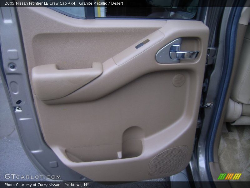 Granite Metallic / Desert 2005 Nissan Frontier LE Crew Cab 4x4