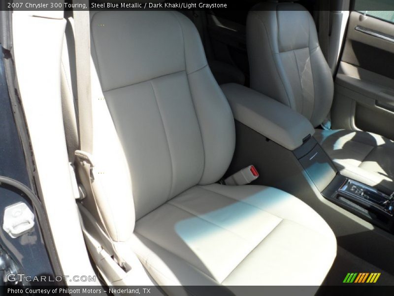 Steel Blue Metallic / Dark Khaki/Light Graystone 2007 Chrysler 300 Touring