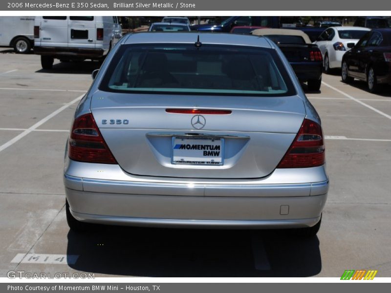 Brilliant Silver Metallic / Stone 2006 Mercedes-Benz E 350 Sedan