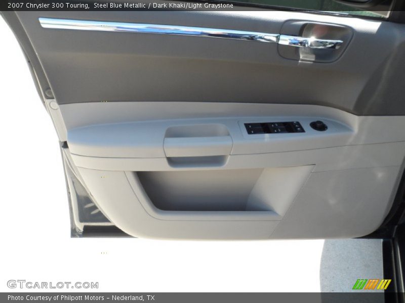 Steel Blue Metallic / Dark Khaki/Light Graystone 2007 Chrysler 300 Touring