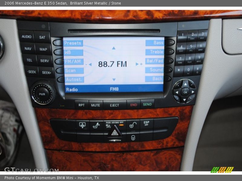 Brilliant Silver Metallic / Stone 2006 Mercedes-Benz E 350 Sedan