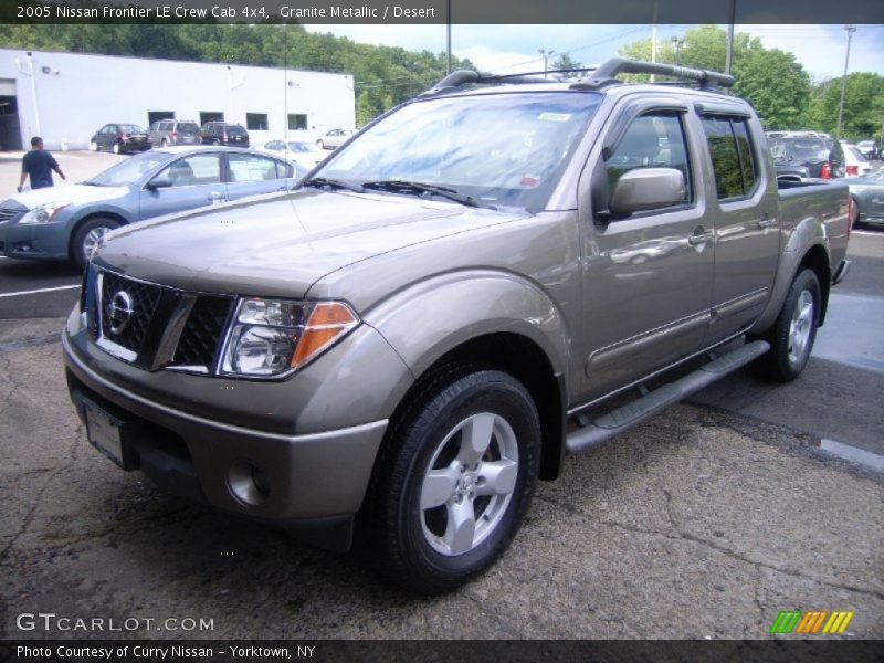 Granite Metallic / Desert 2005 Nissan Frontier LE Crew Cab 4x4