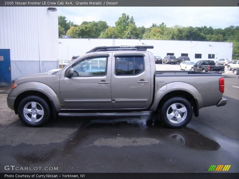 Granite Metallic / Desert 2005 Nissan Frontier LE Crew Cab 4x4