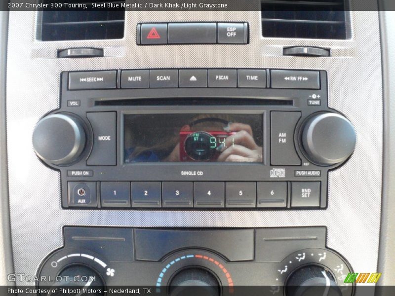 Steel Blue Metallic / Dark Khaki/Light Graystone 2007 Chrysler 300 Touring
