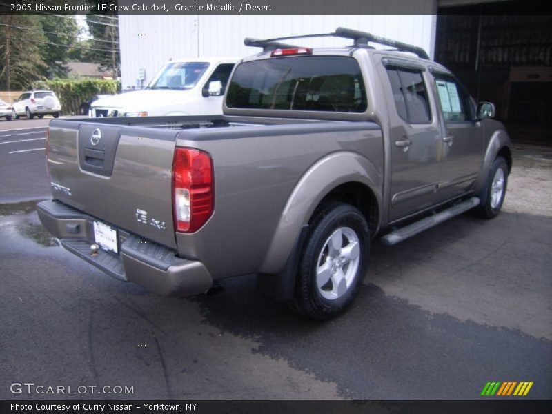 Granite Metallic / Desert 2005 Nissan Frontier LE Crew Cab 4x4