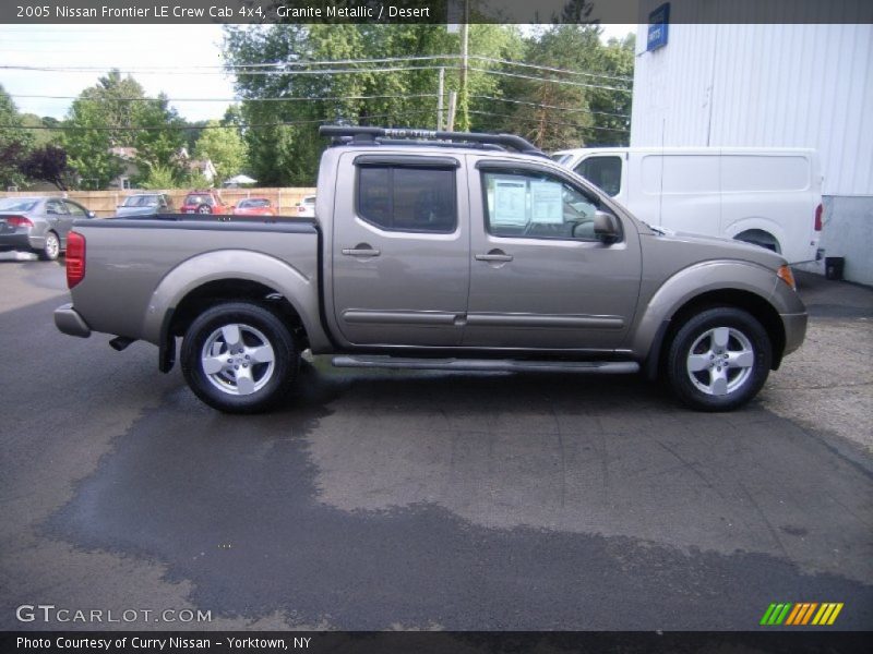 Granite Metallic / Desert 2005 Nissan Frontier LE Crew Cab 4x4