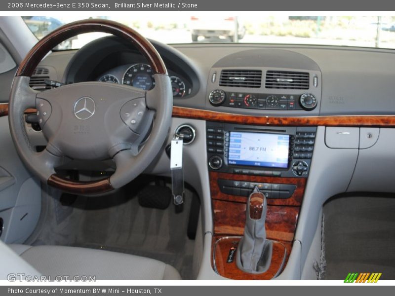 Brilliant Silver Metallic / Stone 2006 Mercedes-Benz E 350 Sedan
