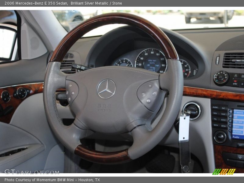 Brilliant Silver Metallic / Stone 2006 Mercedes-Benz E 350 Sedan