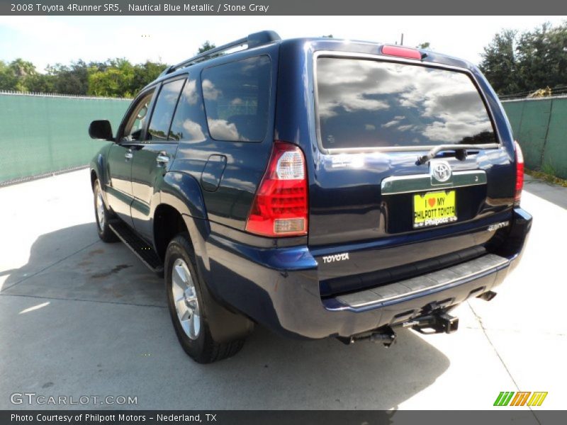 Nautical Blue Metallic / Stone Gray 2008 Toyota 4Runner SR5