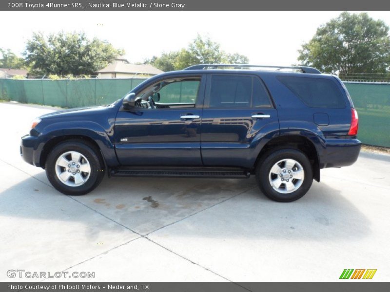 Nautical Blue Metallic / Stone Gray 2008 Toyota 4Runner SR5