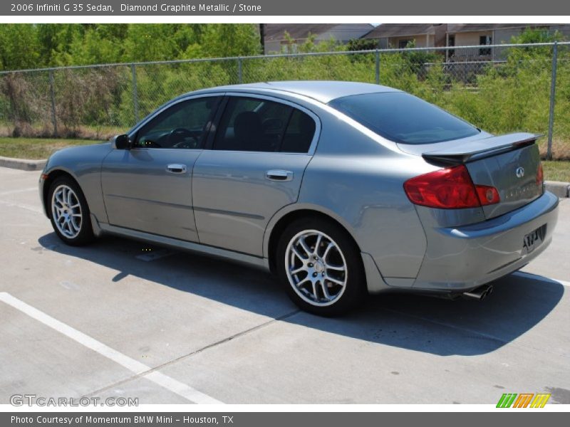 Diamond Graphite Metallic / Stone 2006 Infiniti G 35 Sedan