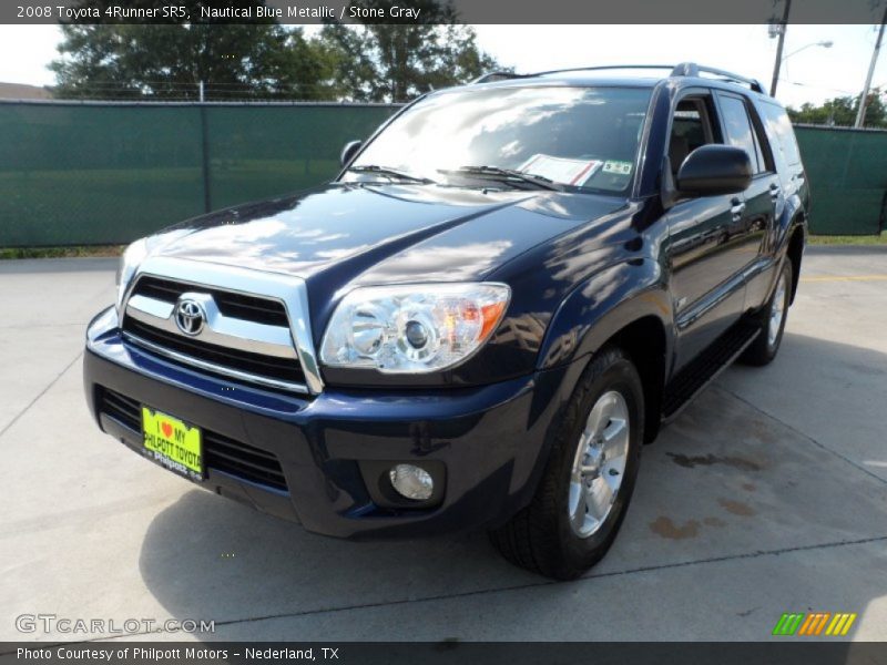 Nautical Blue Metallic / Stone Gray 2008 Toyota 4Runner SR5