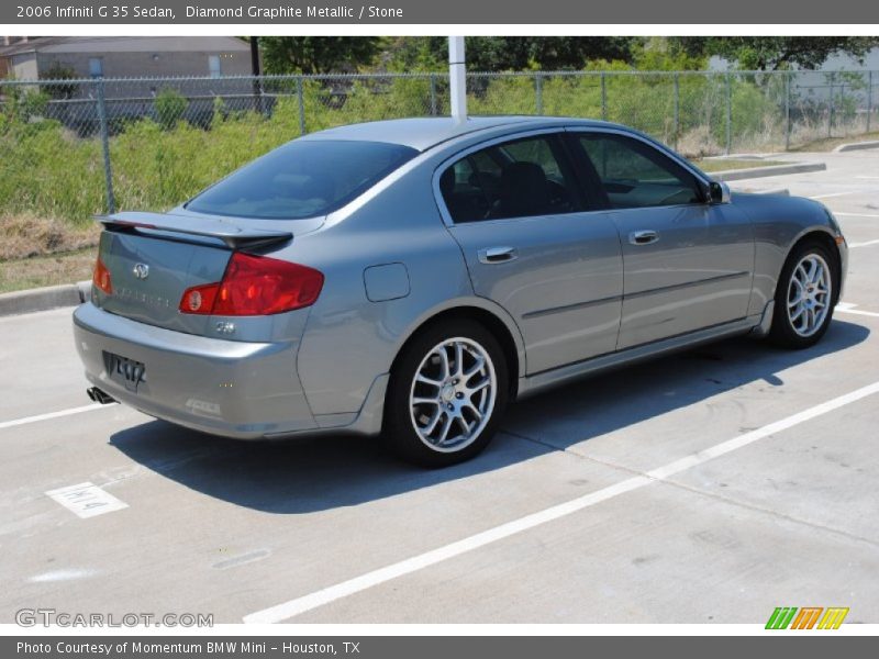 Diamond Graphite Metallic / Stone 2006 Infiniti G 35 Sedan