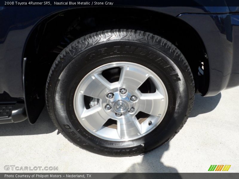 Nautical Blue Metallic / Stone Gray 2008 Toyota 4Runner SR5
